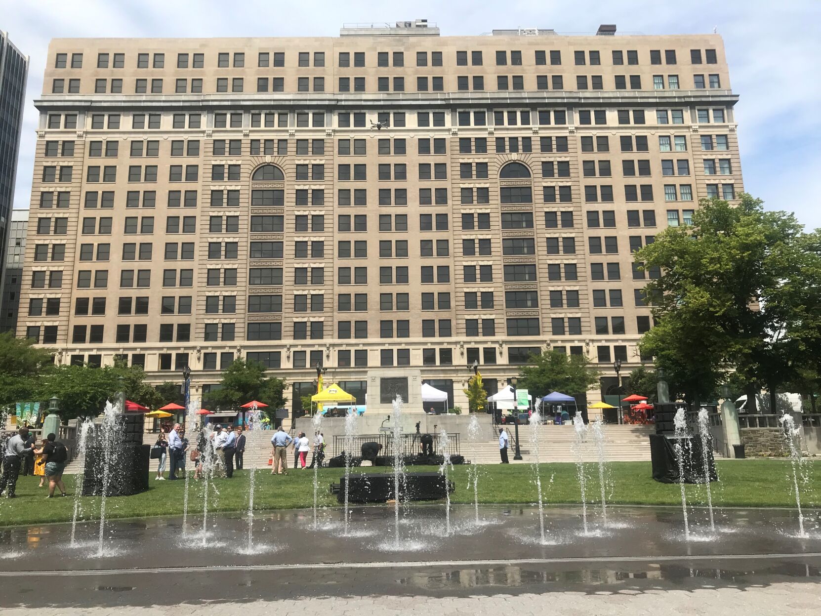 New fountains Rodney Square 060221